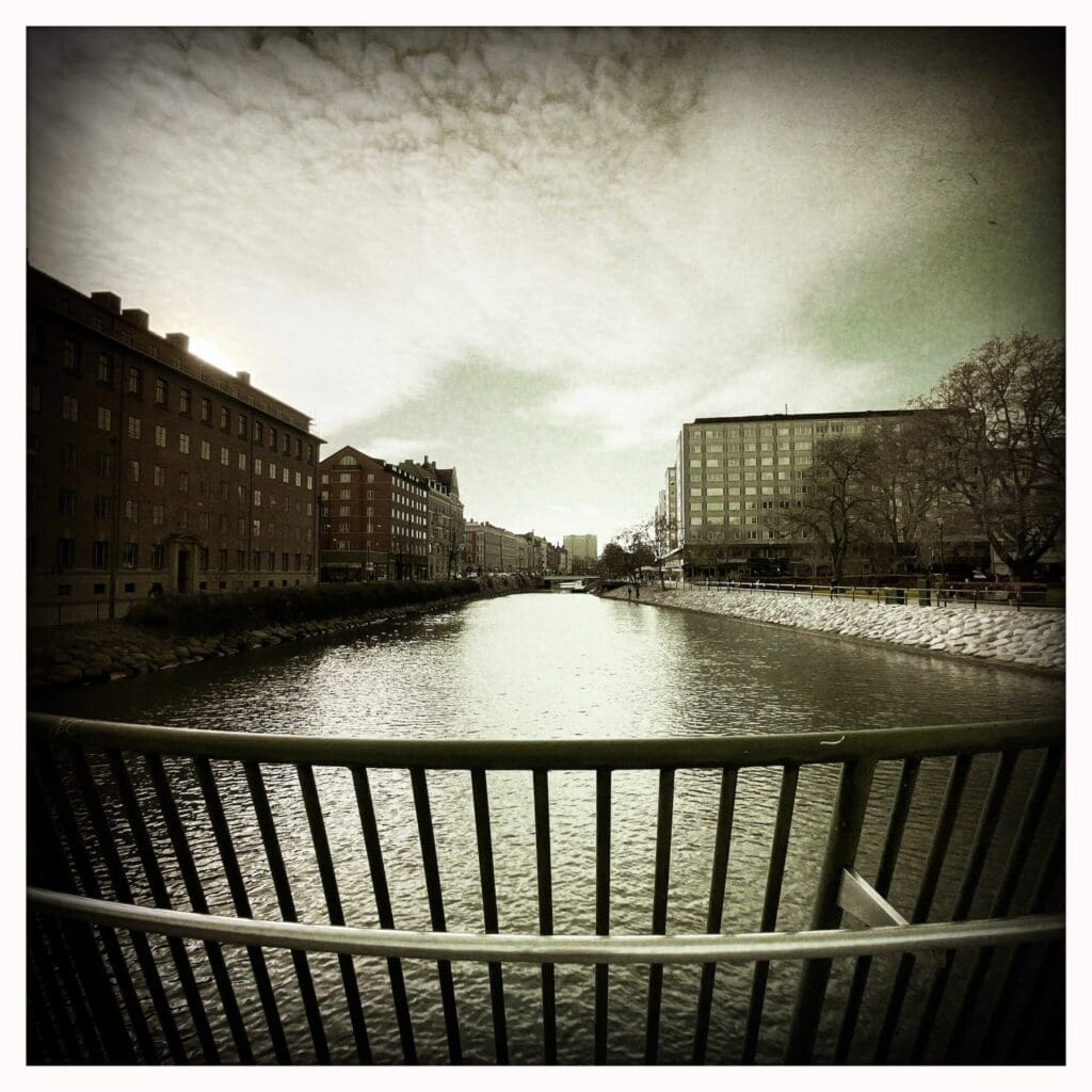 Kanalen från Kaptensbron.