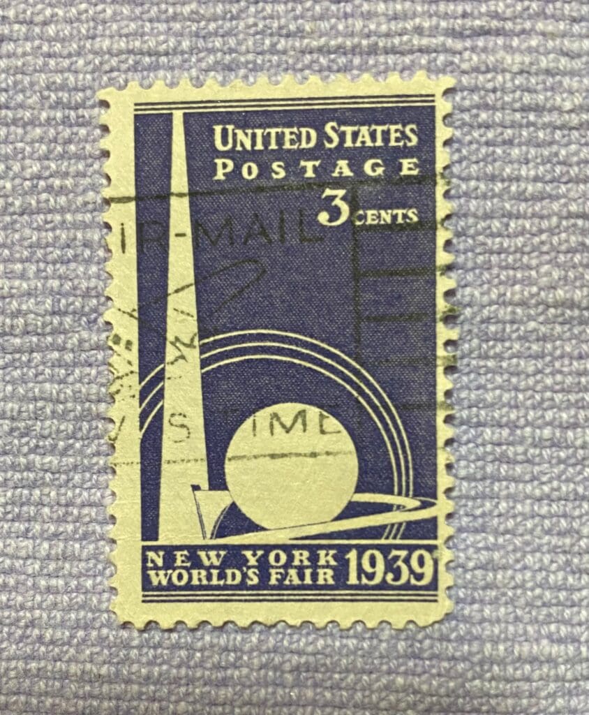 1939 New York World’s Fair stamp